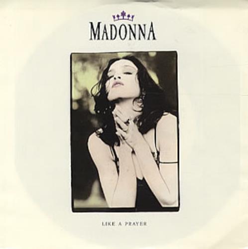Madonna Like A Prayer 7" vinyl single (7 inch record / 45) US MAD07LI205250
