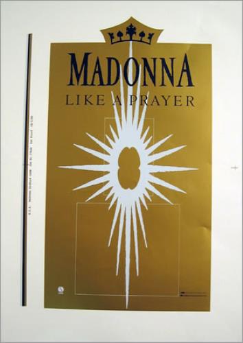 Madonna Like A Prayer artwork UK MADARLI399137