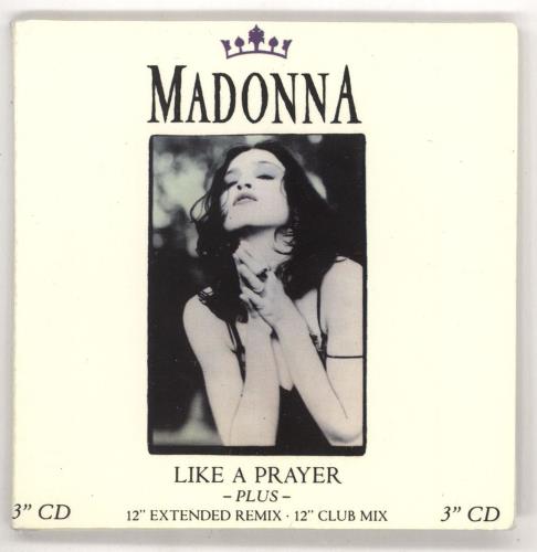 Madonna Like A Prayer 3" CD single (CD3) UK MADC3LI721165