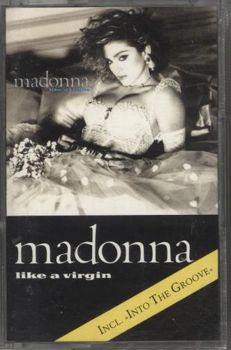 Madonna Like A Virgin - Clear cassette album UK MADCLLI729574