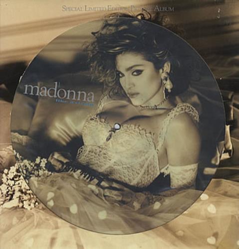 Madonna Like A Virgin - EX picture disc LP (vinyl picture disc album) UK MADPDLI303093