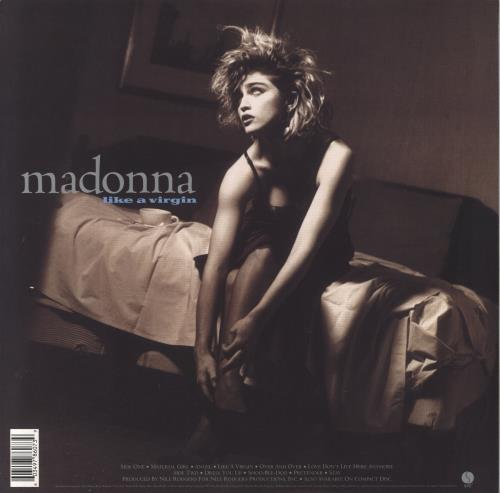 Madonna Like A Virgin - White Vinyl vinyl LP album (LP record) UK MADLPLI728696