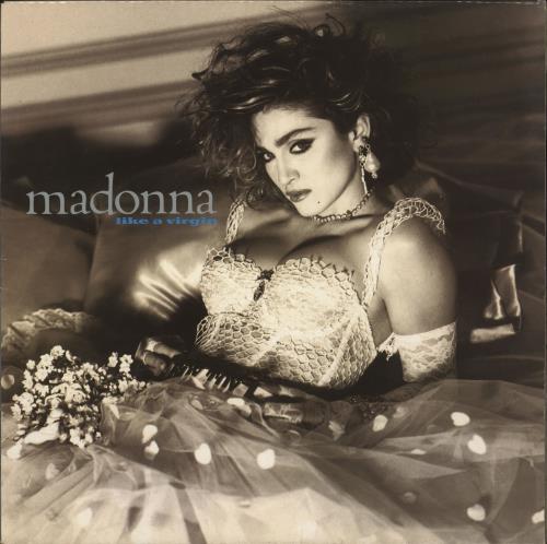 Madonna Like A Virgin - UK Pressing vinyl LP album (LP record) UK MADLPLI721863