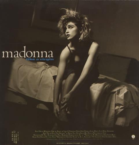 Madonna Like A Virgin vinyl LP album (LP record) Greek MADLPLI163072