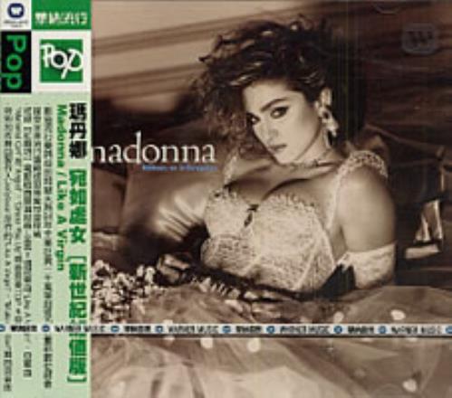 Madonna Like A Virgin CD album (CDLP) Taiwanese MADCDLI192171