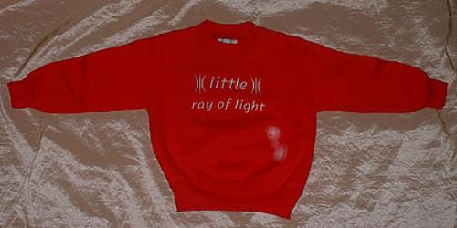 Madonna Little Ray Of Light - Red t-shirt UK MADTSLI114170