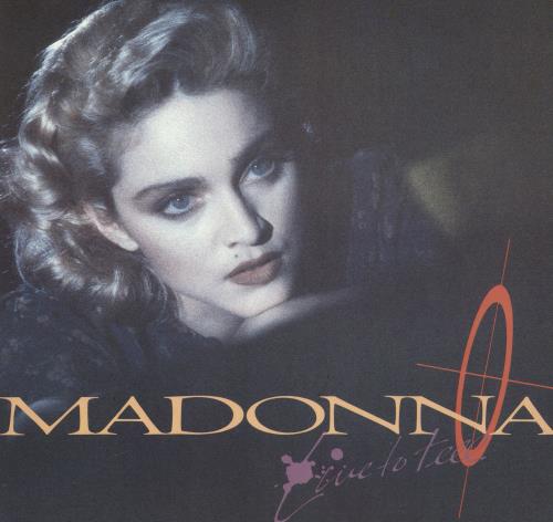 Madonna Live To Tell + Poster 12" vinyl single (12 inch record / Maxi-single) UK MAD12LI707544