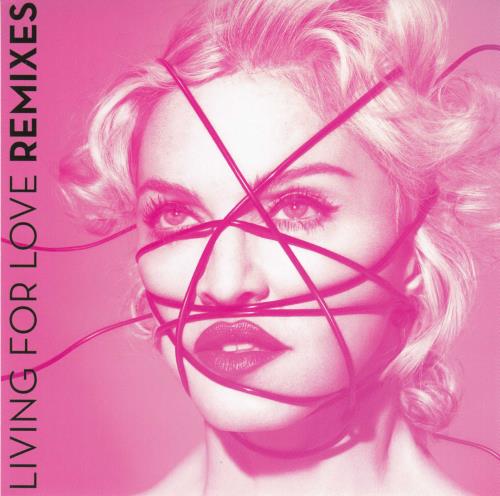 Madonna Living For Love Remixes CD single (CD5 / 5") US MADC5LI668512
