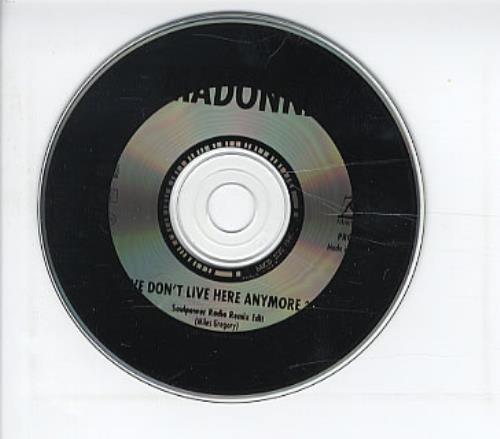Madonna Love Don't Live Here Anymore CD single (CD5 / 5") German MADC5LO75354