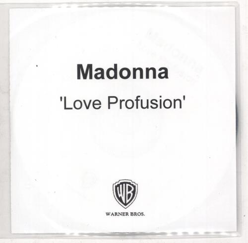 Madonna Love Profusion CD-R acetate UK MADCRLO264205