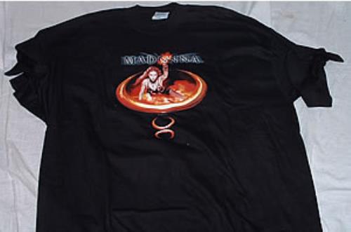 Madonna Madonna - in flames t-shirt UK MADTSMA226762
