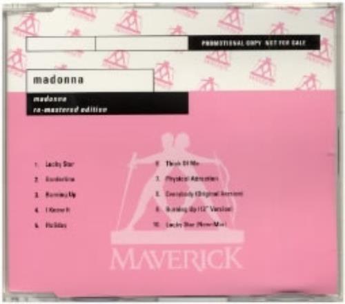 Madonna Madonna - re-mastered edition CD album (CDLP) UK MADCDMA182813