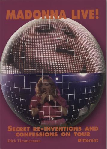 Madonna Madonna Live! Secret Re-inventions and Confessions on Tour book UK MADBKMA662890
