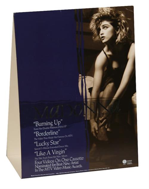 Madonna Madonna Video EP display US MADDIMA436677