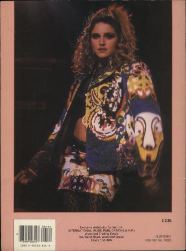 Madonna Madonna book US MADBKMA375745