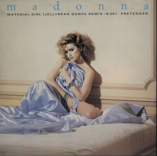 Madonna Material Girl - EX 12" vinyl single (12 inch record / Maxi-single) UK MAD12MA442823