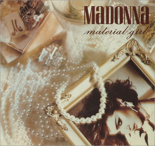 Madonna Material Girl - Picture Sleeve 7" vinyl single (7 inch record / 45) US MAD07MA62419