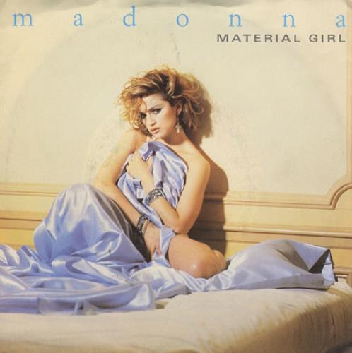 Madonna Material Girl 7" vinyl single (7 inch record / 45) German MAD07MA253831