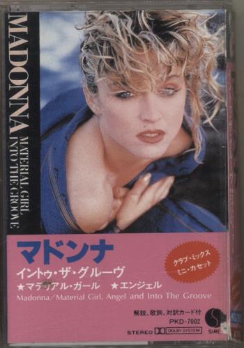 Madonna Material Girl cassette single Japanese MADCMMA861299