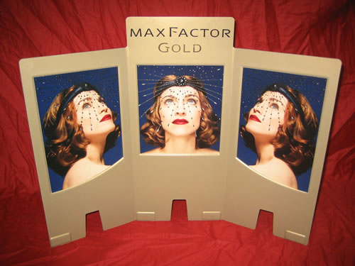 Madonna Max Factor Gold display UK MADDIMA344558