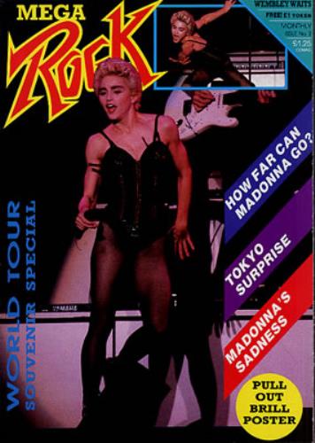Madonna Mega Rock magazine UK MADMAME165581