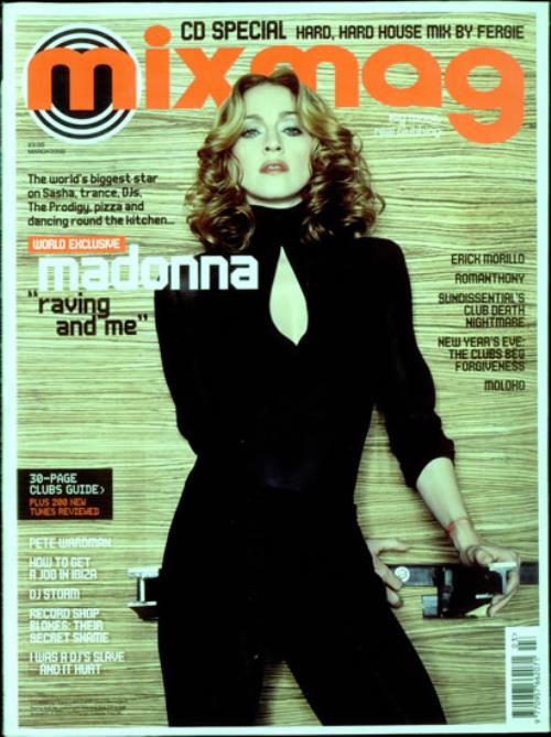Madonna Mixmag March 2000 magazine UK MADMAMI167389