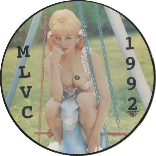 Madonna MLVC 1992 - Swing picture disc LP (vinyl picture disc album) Italian MADPDML706570