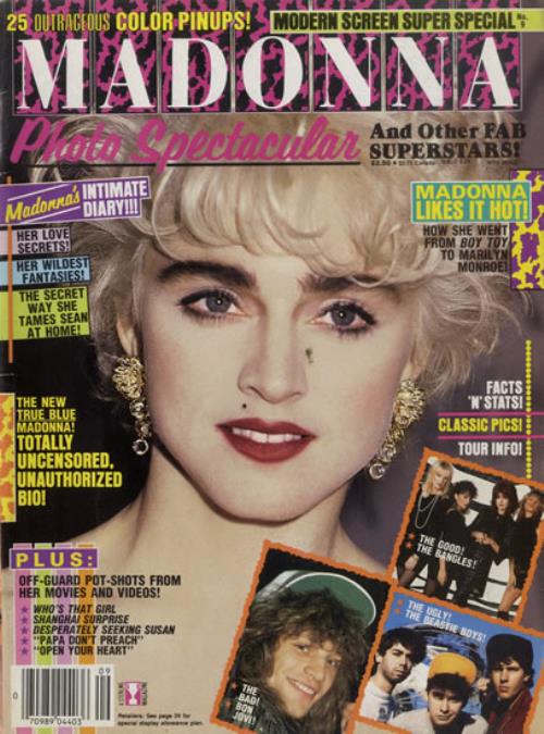 Madonna Modern Screen Super Special - Photo Spectacular magazine US MADMAMO575071