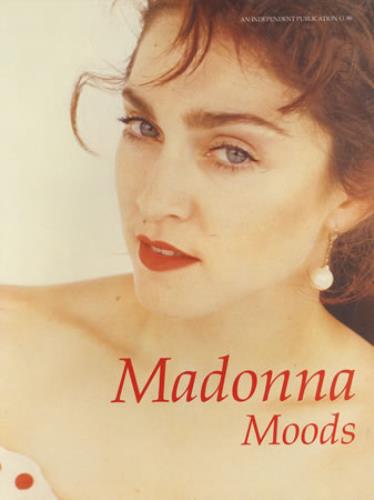 Madonna Moods book UK MADBKMO111126