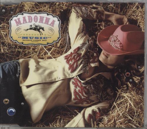 Madonna Music - CD2 CD single (CD5 / 5") Australian MADC5MU161955