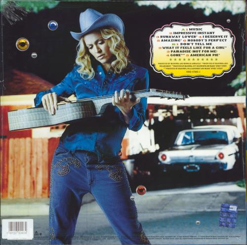 Madonna Music - Sealed vinyl LP album (LP record) UK MADLPMU165771