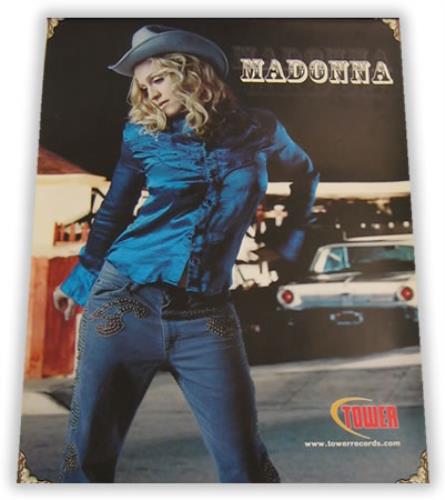 Madonna Music - Tower Records Poster poster US MADPOMU397775