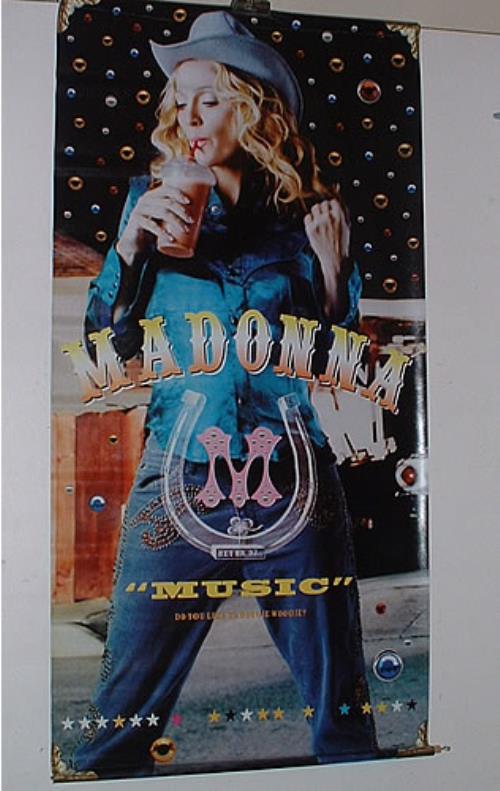 Madonna Music Banner display US MADDIMU172999