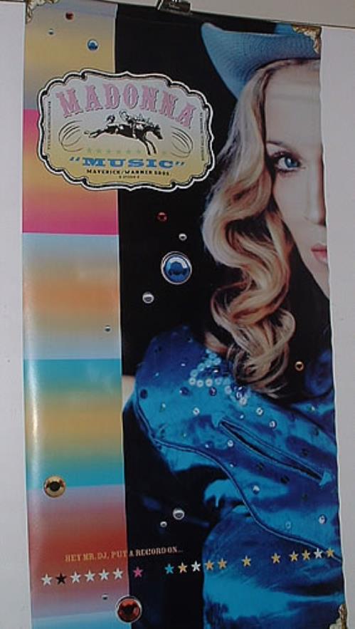 Madonna Music Banner display US MADDIMU172999