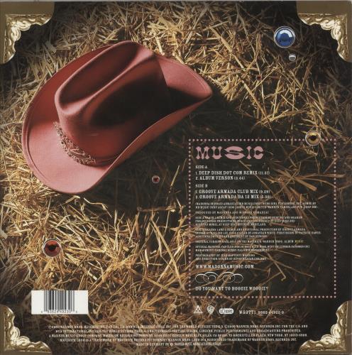 Madonna Music 12" vinyl single (12 inch record / Maxi-single) UK MAD12MU164068