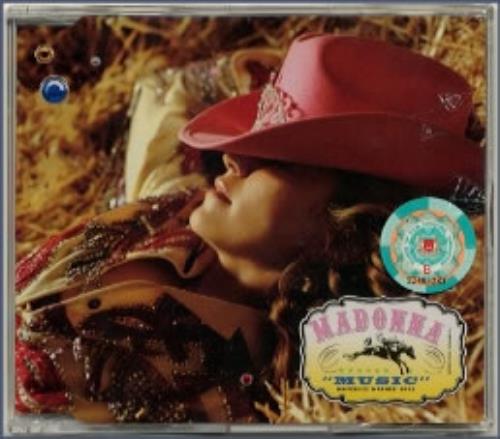 Madonna Music CD single (CD5 / 5") Singapore MADC5MU166532