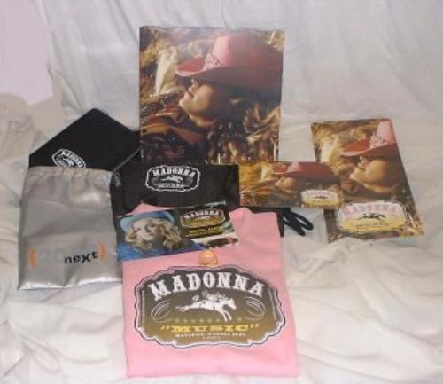 Madonna Music media press kit French MADKIMU169096
