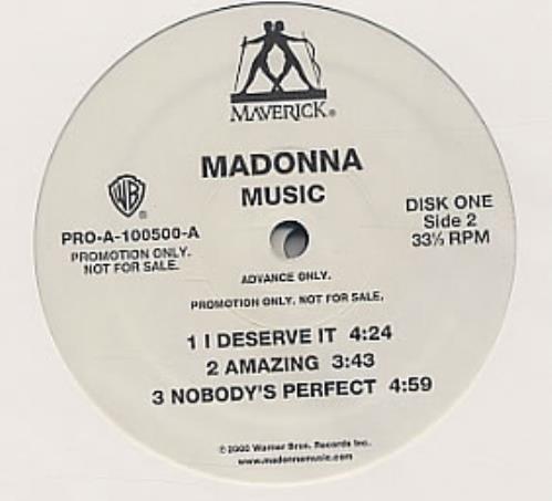 Madonna Music 2-LP vinyl record set (Double LP Album) US MAD2LMU169228