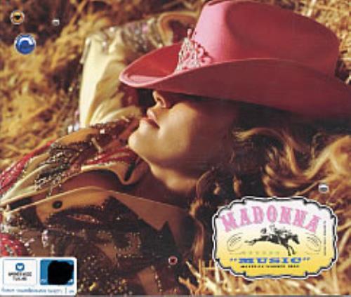 Madonna Music CD single (CD5 / 5") Thailand MADC5MU169424