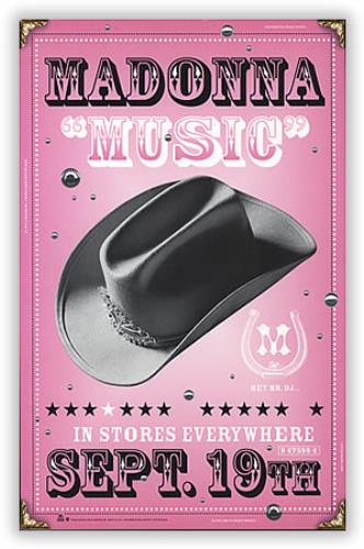 Madonna Music display US MADDIMU204604