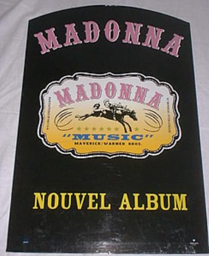 Madonna Music display French MADDIMU205905