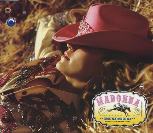 Madonna Music CD single (CD5 / 5") Mexican MADC5MU254109