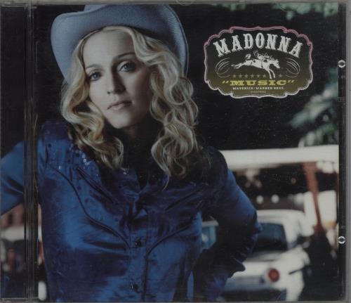 Madonna Music CD album (CDLP) Australian MADCDMU658786