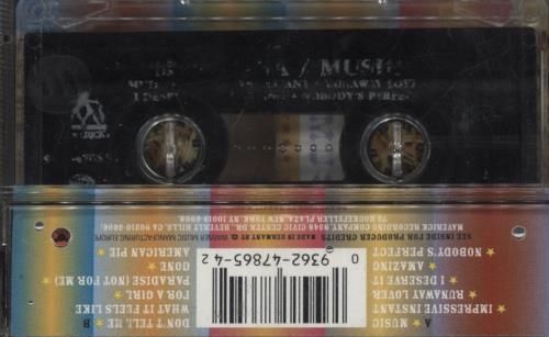 Madonna Music cassette album UK MADCLMU729544