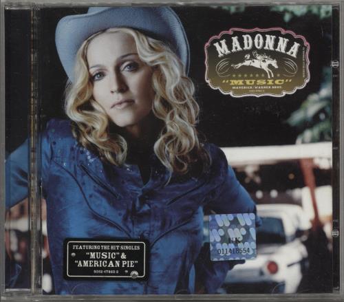 Madonna Music CD album (CDLP) German MADCDMU866877