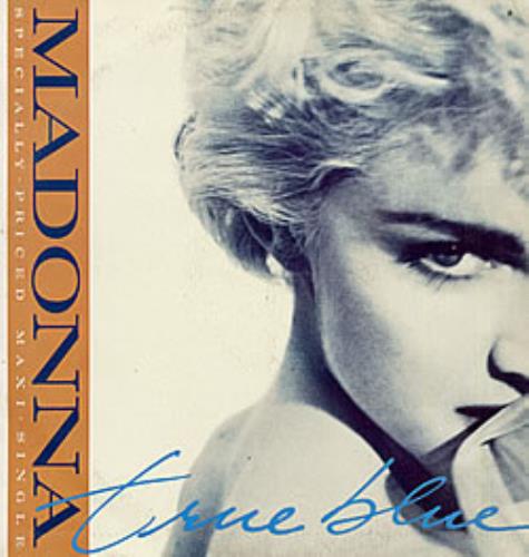 Madonna Muy Triste - True Blue 12" vinyl single (12 inch record / Maxi-single) Mexican MAD12MU59166