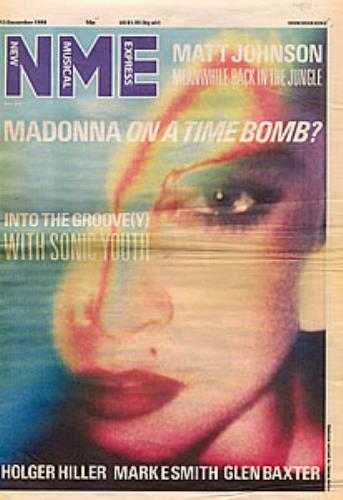 Madonna NME magazine UK MADMANM278455