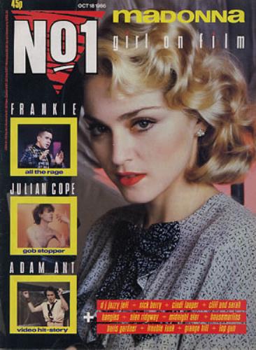 Madonna No.1 magazine UK MADMANO333560