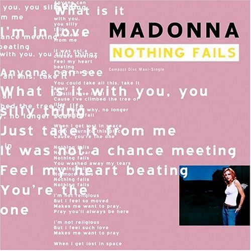 Madonna Nothing Fails CD single (CD5 / 5") UK MADC5NO340753
