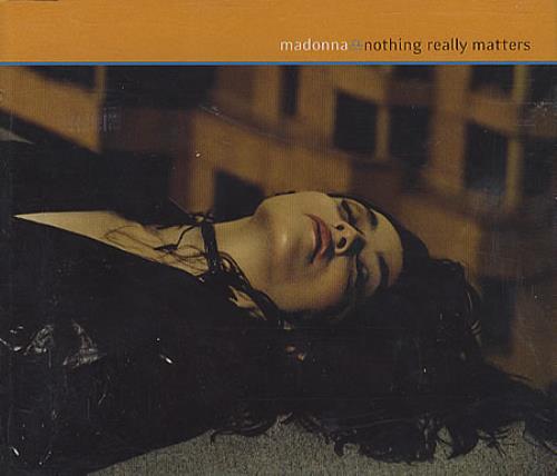 Madonna Nothing Really Matters - CDs 1 & 2 2-CD single set (Double CD single) UK MAD2SNO132053